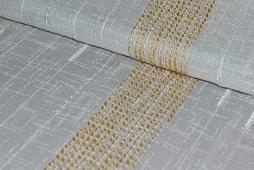 2314 лен полоса цвет бежевый